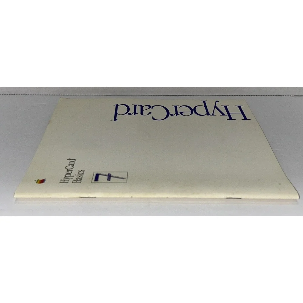 Macintosh‎ Hyper Card Basics System 7 Guide 1990 Macintosh Collector Vintage